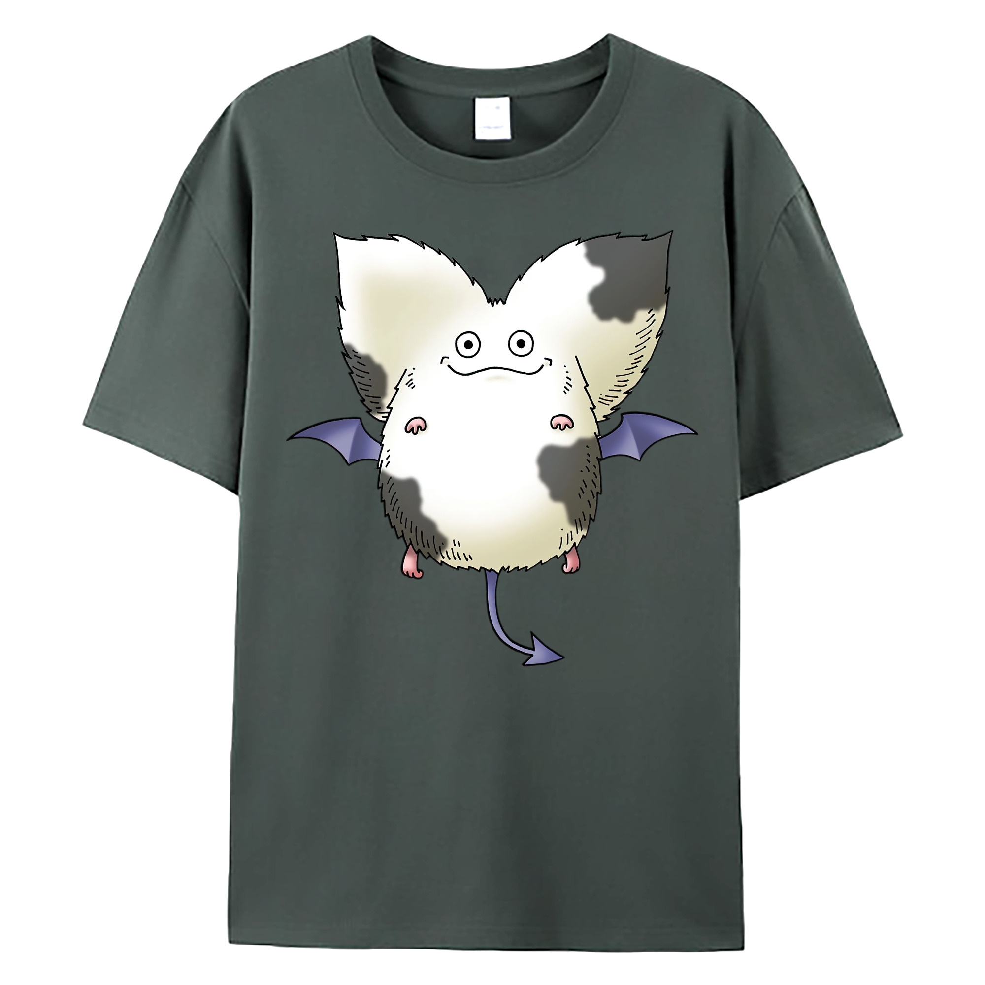 （画像用） ドラゴンクエスト Doragon Kuesuto Dragon Quest 綿100％ メンズ半袖Tシャツ｜肌触りやわらか＆通気性